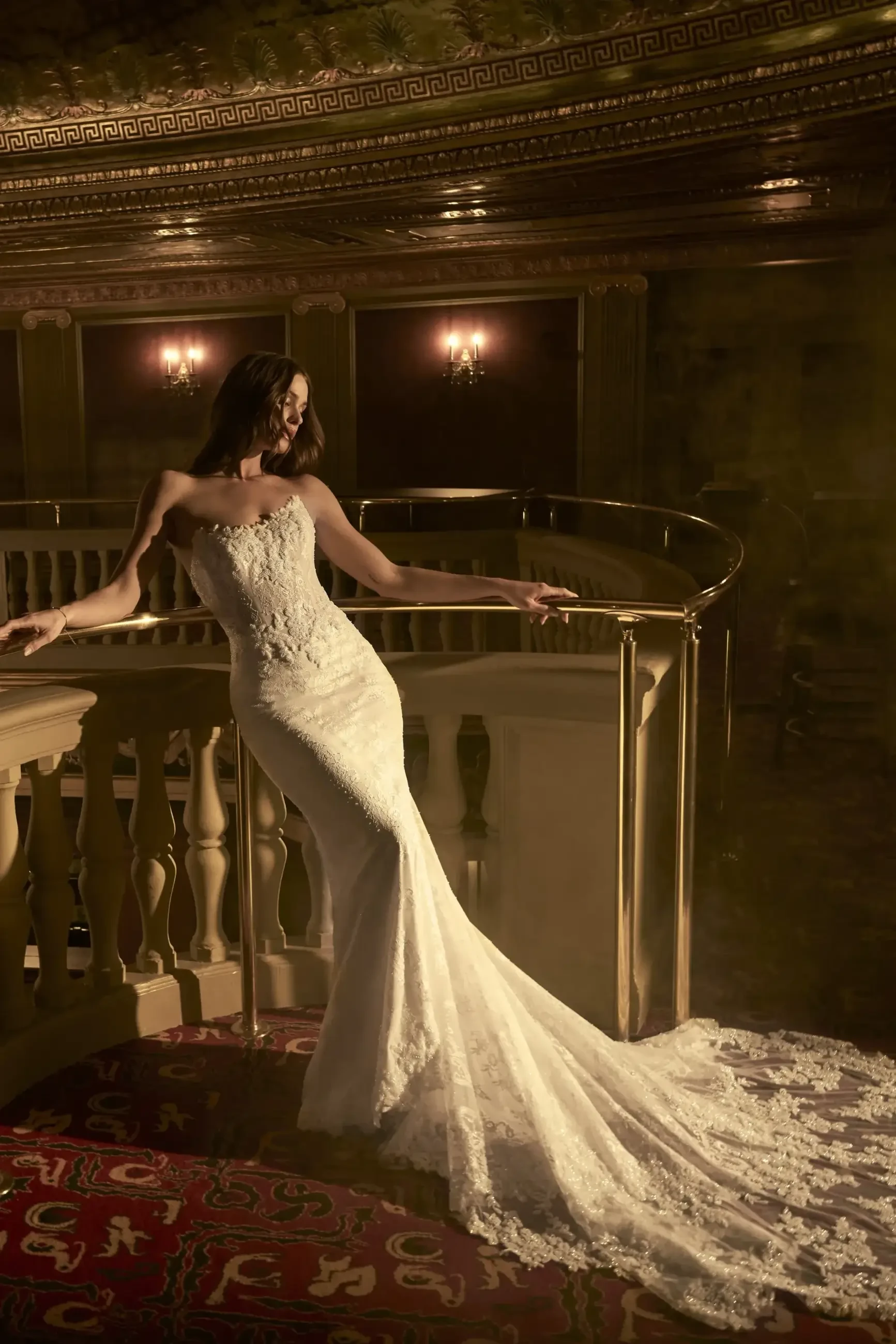 Girl with a white dress