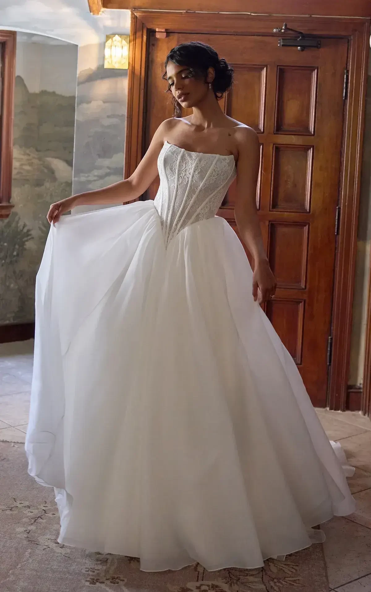 Girl with a white dress