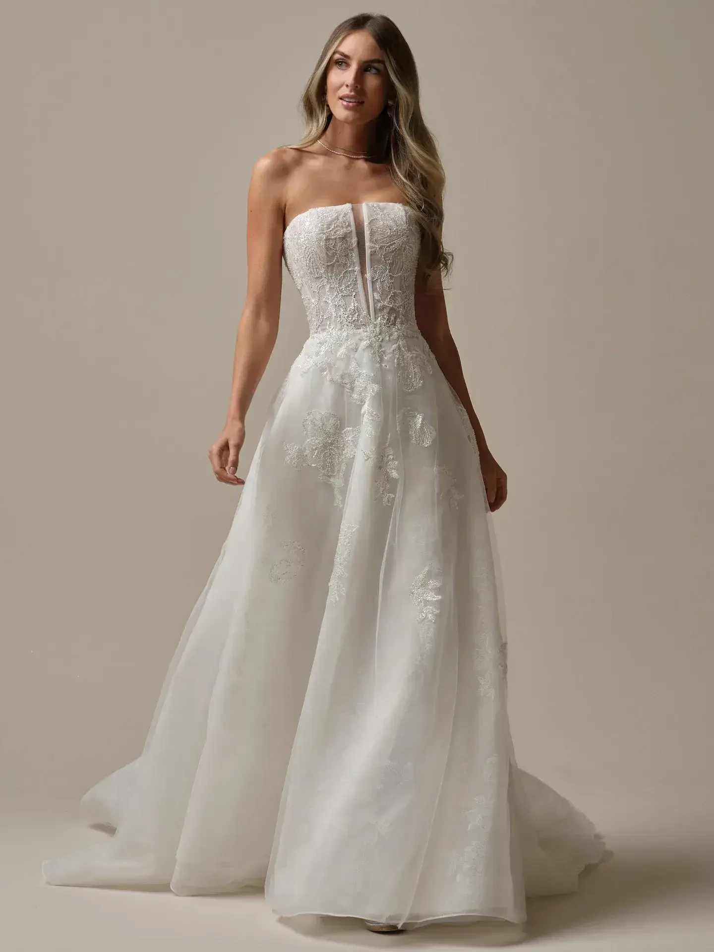 Girl with a white dress