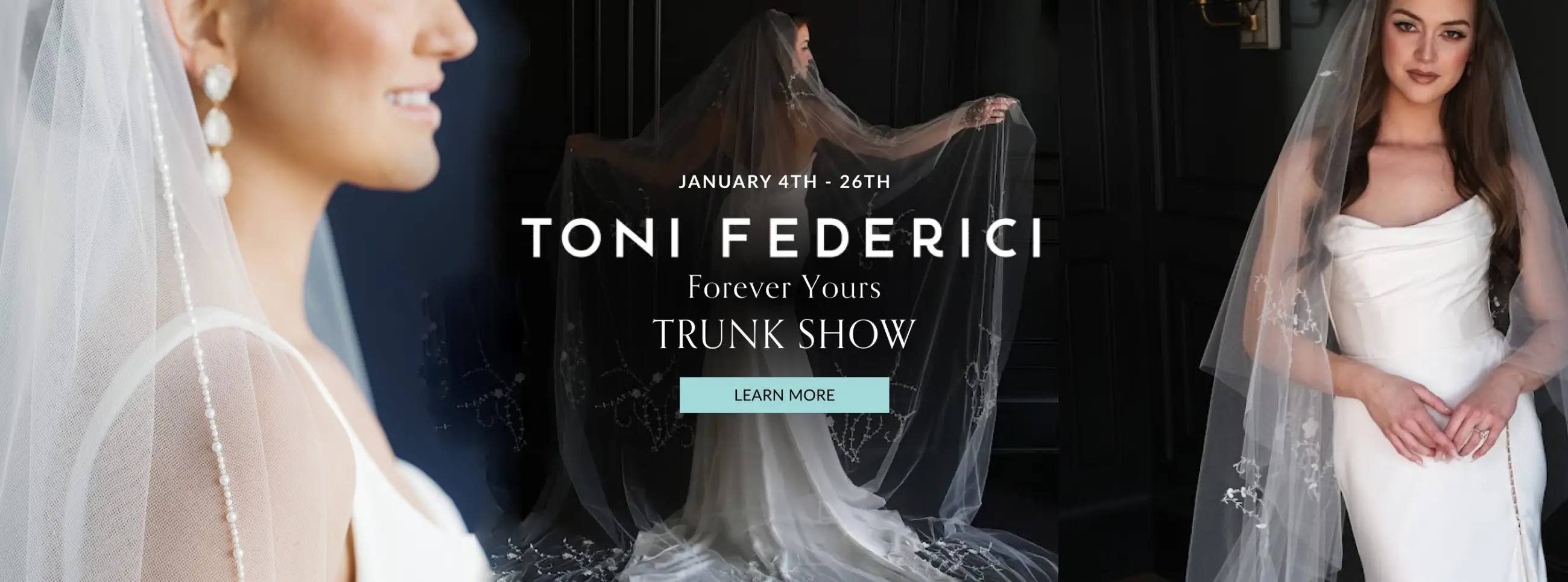 Toni Federici Trunk Show Banner Desktop