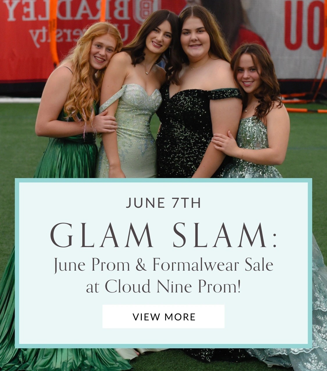 June Prom & Formalwear Sale mobile banner
