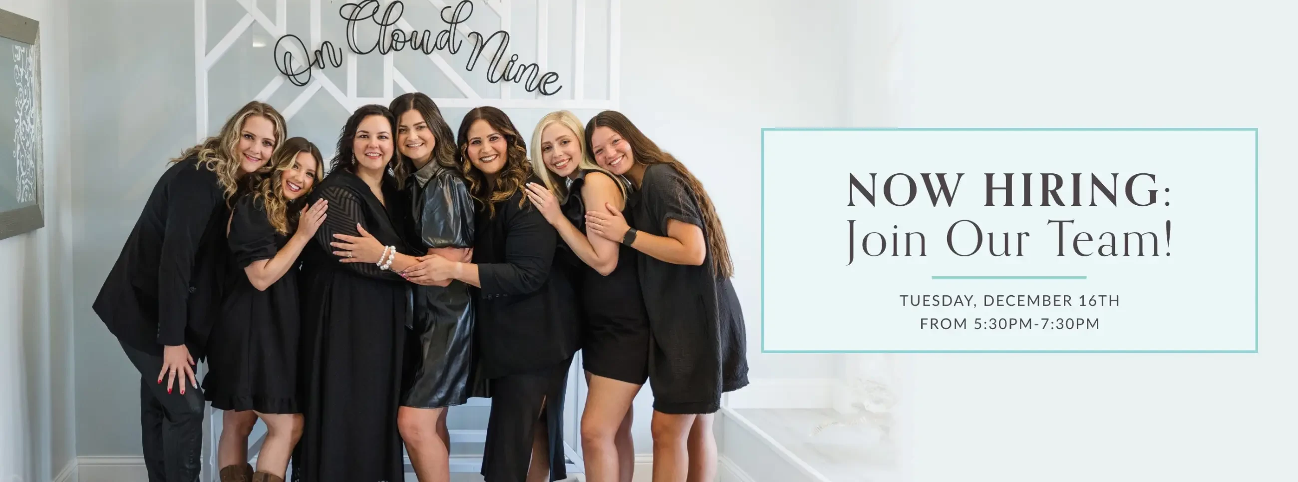 Now Hiring Event Desktop