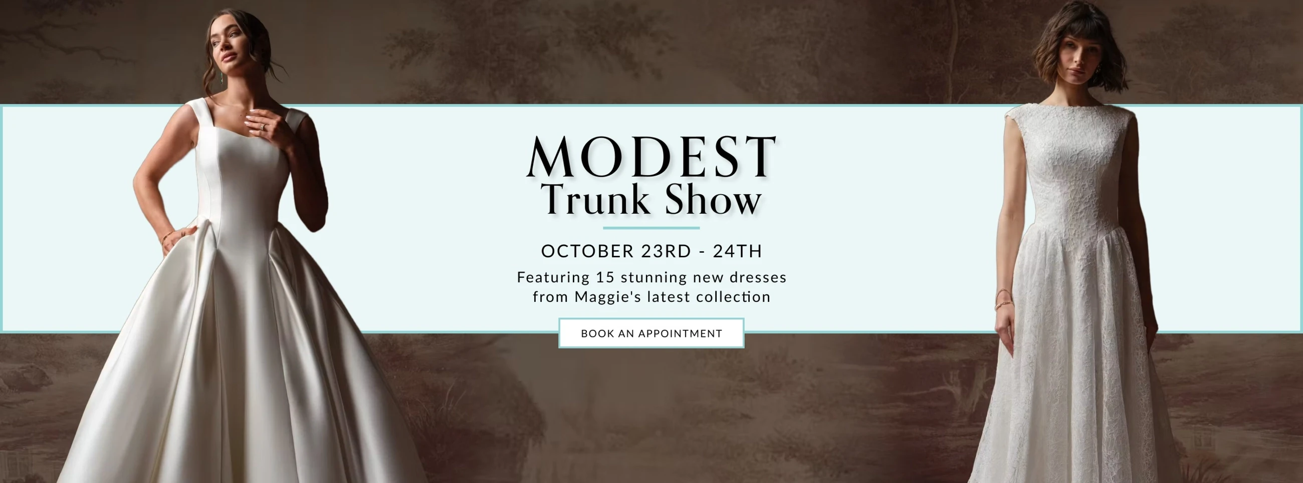 Modest Trunk Show Desktop Banner